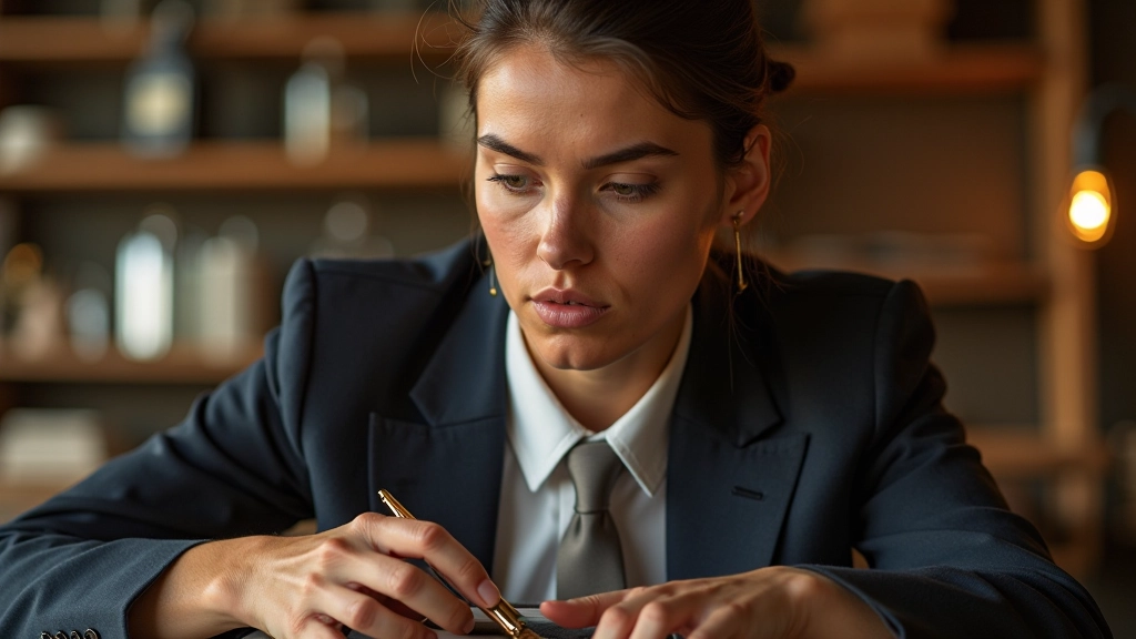 Brand storytelling per moda: pagina con testo narrativo, fotografia di artigianalità, tessuti e dettagli di sartoria, design editoriale