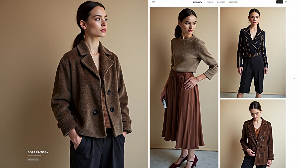 Lookbook digitale interattivo per collezione moda